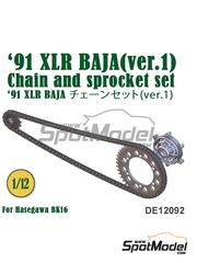 Fat Frog Models DE12113: Chain set 1/12 scale - Honda CB1000F